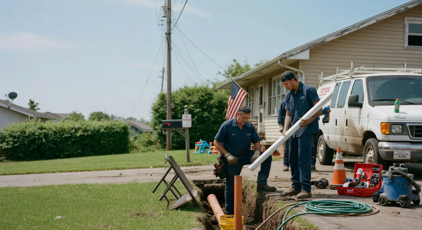 Sewer Line Inspection in Jonestown, PA